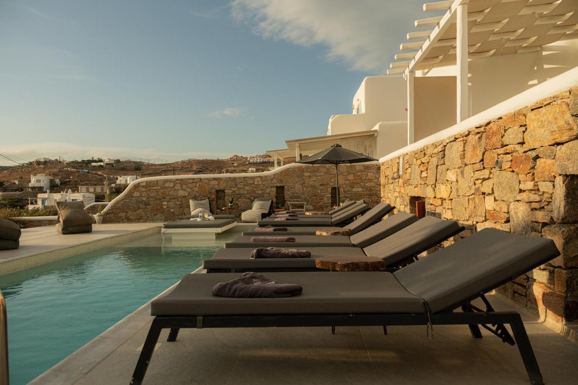 Paradisia Villas Tourlos Buitenkant foto