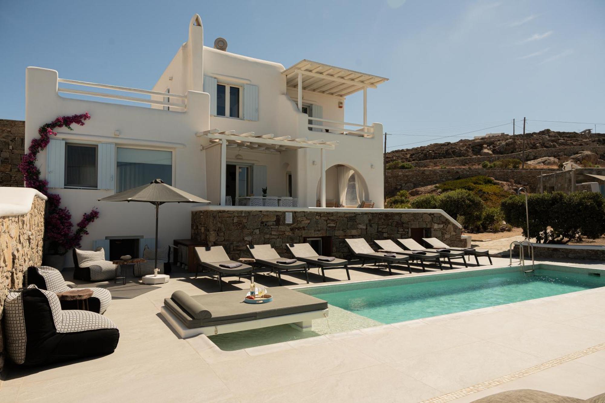 Paradisia Villas Tourlos Buitenkant foto